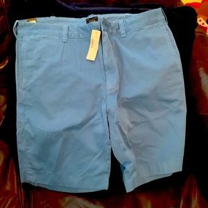 JCrew NWT mens Stanton shorts in blue